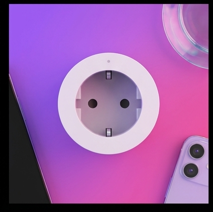 Aqara Smart Plug SP-EUC01 gniazdko Zigbee sterowanie z telefonu pomiar zużycia energii HomeKit Alexa Google — ujęcie 6