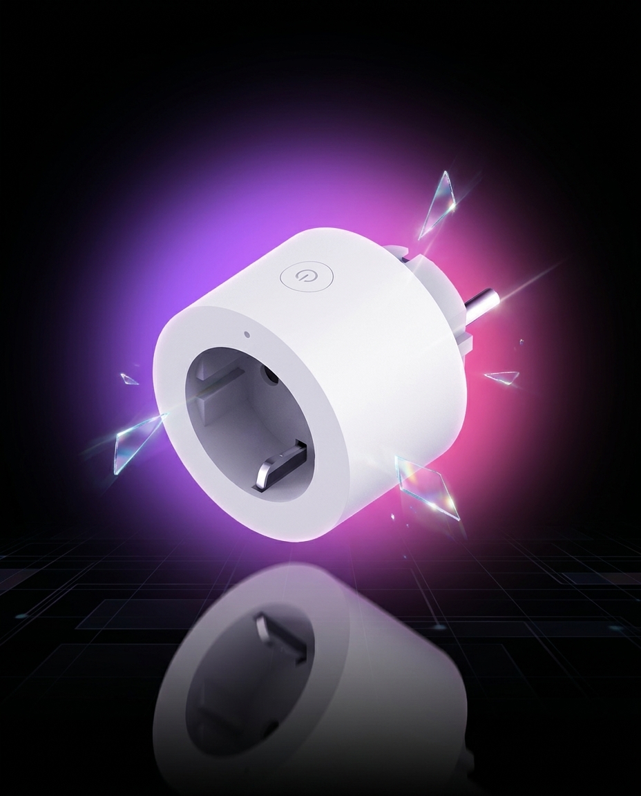 Aqara Smart Plug SP-EUC01 gniazdko Zigbee sterowanie z telefonu pomiar zużycia energii HomeKit Alexa Google — ujęcie 1