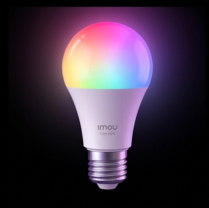 IMOU B5 CL1B-5-E27 żarówka smart LED Wi-Fi 9W 806lm E27 16 mln kolorów Alexa Google Home — ujęcie 2