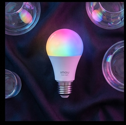 IMOU B5 CL1B-5-E27 żarówka smart LED Wi-Fi 9W 806lm E27 16 mln kolorów Alexa Google Home — ujęcie 6