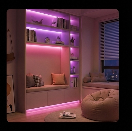 Aqara LED Strip T1 2m RLS-K01D Zigbee RGBIC 600lm IP44 HomeKit Alexa Google Matter — ujęcie 5