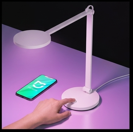 Xiaomi Mi Smart LED Desk Lamp Pro MJTD02YL, lampka biurkowa LED 14W, Wi-Fi, sterowanie głosem, ochrona wzroku TÜV — ujęcie 7