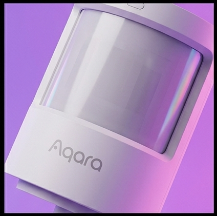 Aqara Motion Sensor P1 MS-S02 czujnik ruchu i światła Zigbee 3.0 HomeKit Alexa 170° 7m bateria 5 lat — ujęcie 4