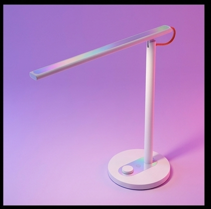 Xiaomi Mi Smart LED Desk Lamp 1S, lampka biurkowa Wi-Fi, 520 lm, Ra90, 4 tryby, Apple HomeKit — ujęcie 3