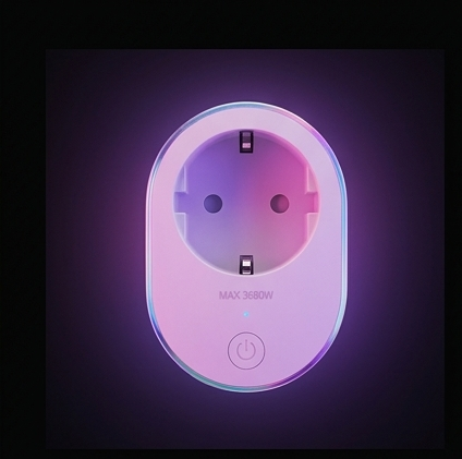 Xiaomi Smart Plug 2 Wi-Fi gniazdko inteligentne ZNCZ302KK zdalne sterowanie pomiar energii 3680W — ujęcie 2
