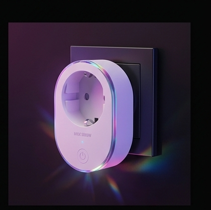 Xiaomi Smart Plug 2 Wi-Fi gniazdko inteligentne ZNCZ302KK zdalne sterowanie pomiar energii 3680W — ujęcie 3