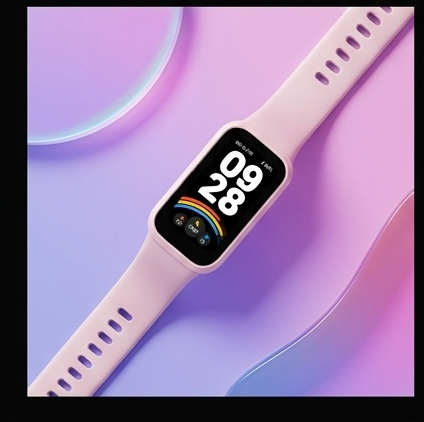 Xiaomi Smart Band 9 Active Pink, opaska fitness 18 dni bateria, 5ATM, puls, SpO2, 50 trybów — ujęcie 6