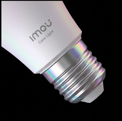 Imou CL2B żarówka smart LED RGBW E27 9W Wi-Fi Matter 806lm 16 mln kolorów sterowanie głosowe — ujęcie 4