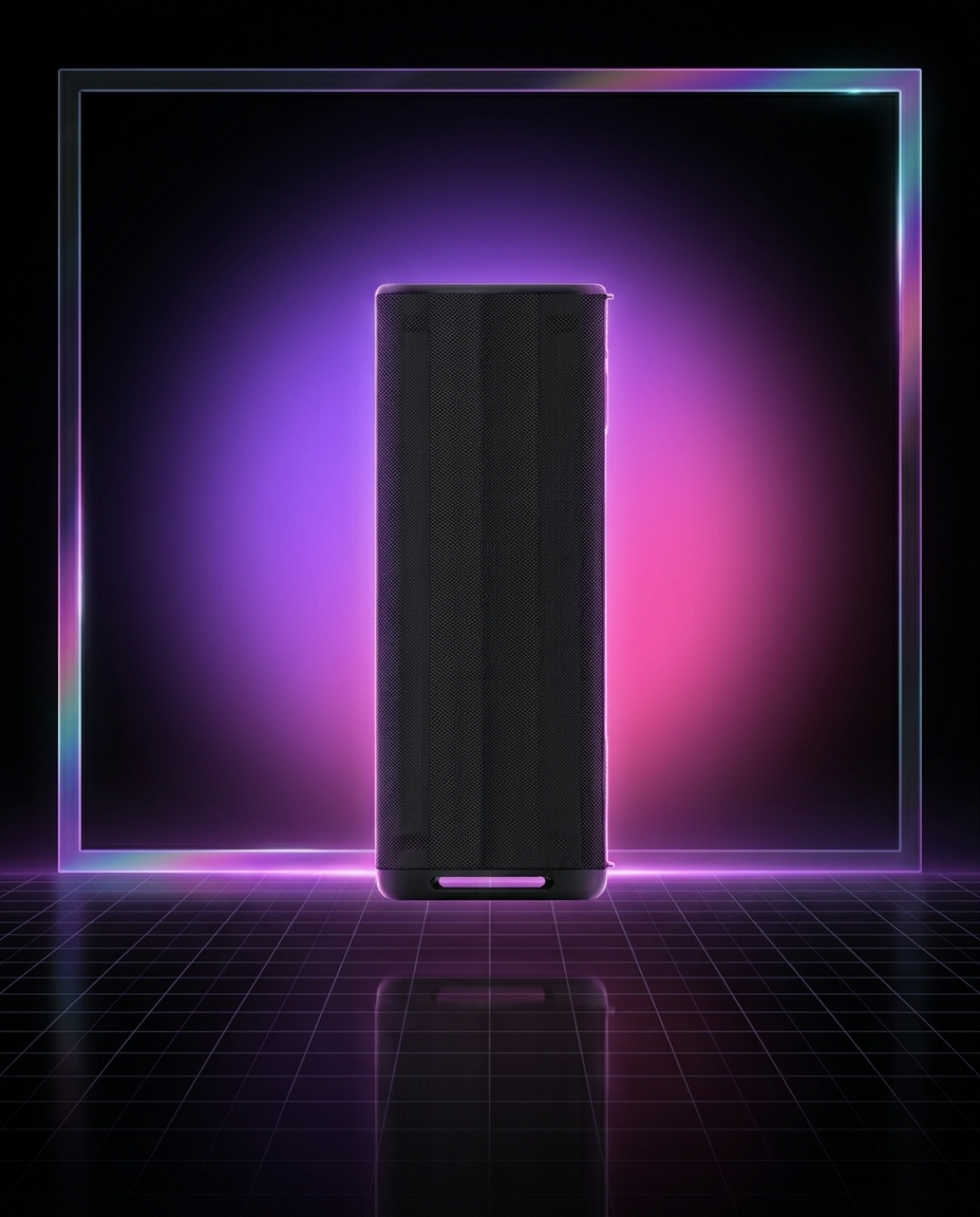 Xiaomi Bluetooth Speaker 40W QBH4275GL, głośnik bezprzewodowy 360° IP67 17h bateria LHDC RGB — ujęcie 1