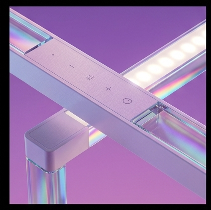 Xiaomi LED Desk Lamp 2 MJTD06YL, lampka biurkowa LED 60 cm, 1200 lm, 2700-5100K, sterowanie dotykiem i głosem — ujęcie 4