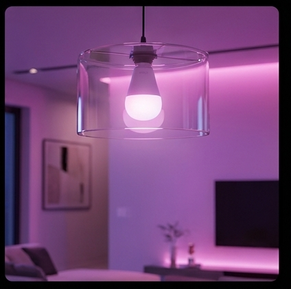 Aqara LED Bulb T2 RGB CCT E27, żarówka smart Zigbee, Thread, Matter, 1100 lm, 10,5 W, 16 mln kolorów — ujęcie 7