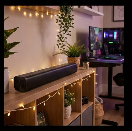 Xiaomi Soundbar 2.0 S22E, listwa głośnikowa 30W, Bluetooth 5.3, optyczny, AUX, SPDIF, montaż ścienny — ujęcie 5