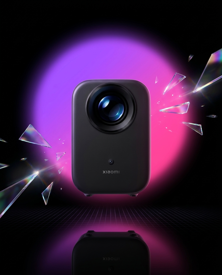 Xiaomi Smart Projector L1 projektor FHD 120 cali Google TV autofokus Dolby Audio Android — ujęcie 1