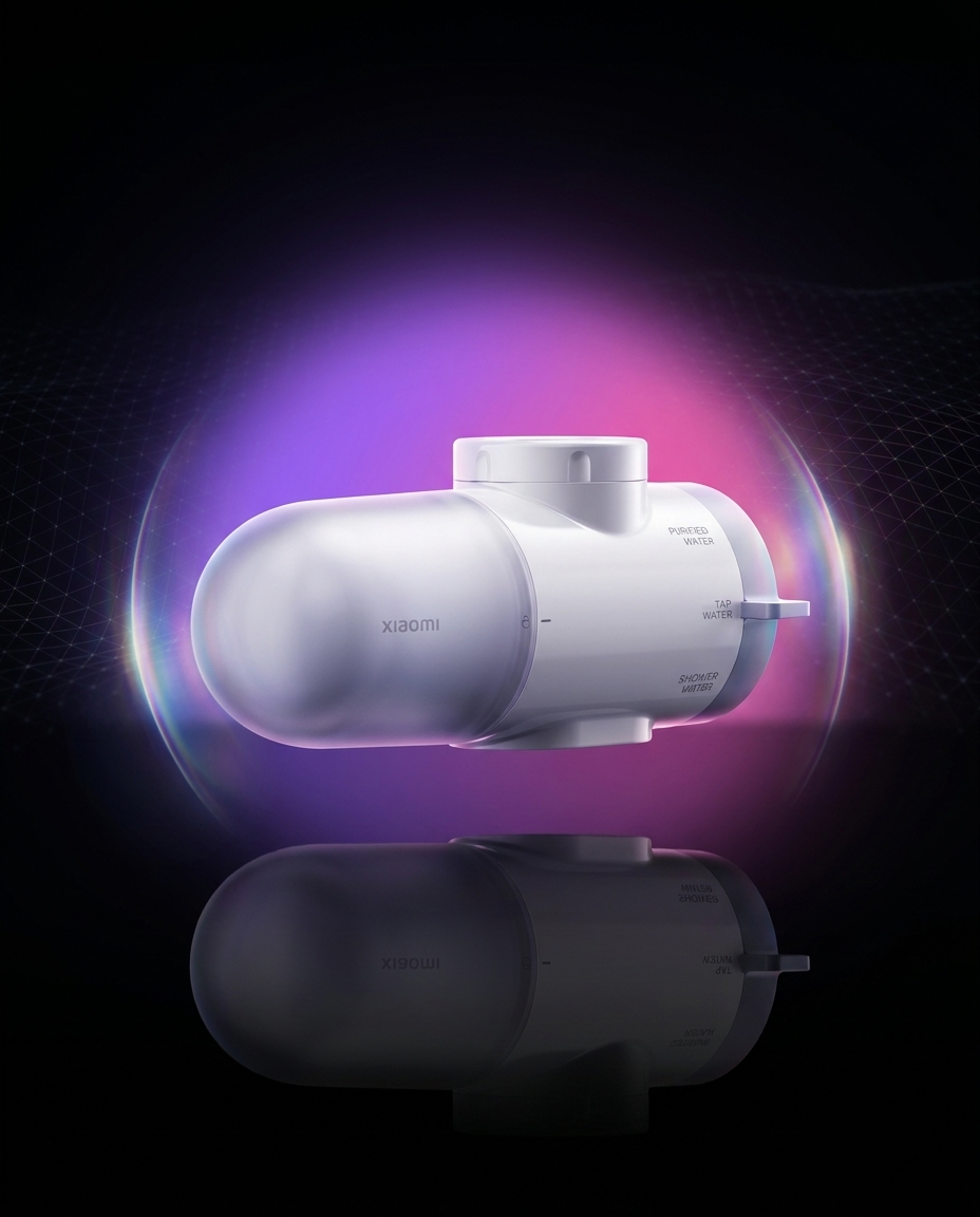 Xiaomi Faucet Water Purifier filtr nakranowy 5-stopniowy z węglem kokosowym i ceramiką okrzemkową — ujęcie 1