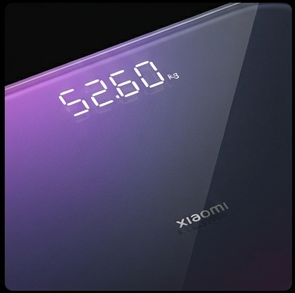 Xiaomi Smart Scale S200 Dark Grey, waga smart Bluetooth 5.4, 4 wskaźniki zdrowia, 36 profili, do 150 kg — ujęcie 4