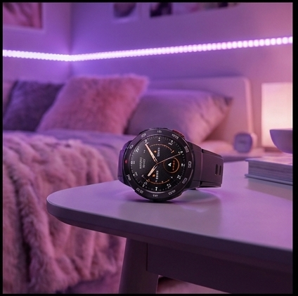 Mibro GS Pro smartwatch czarny GPS AMOLED 1.43 cala 5ATM BT rozmowy 105 trybów sportowych — ujęcie 5
