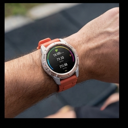 Mibro GS Active smartwatch różowe złoto, GPS, AMOLED 1000 nit, 5ATM, 150 trybów sportowych — ujęcie 7
