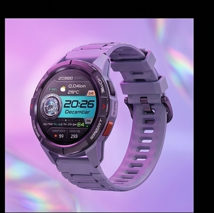 Mibro GS Active szary smartwatch GPS AMOLED 1000 nit 150 trybów sportowych 5ATM 20 dni baterii — ujęcie 3