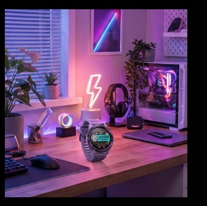 Mibro GS Active szary smartwatch GPS AMOLED 1000 nit 150 trybów sportowych 5ATM 20 dni baterii — ujęcie 5