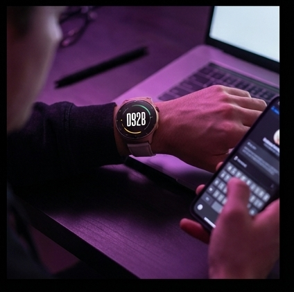Mibro Lite 3 Rose Gold smartwatch AMOLED z rozmowami BT, 100+ trybów sportu, 2ATM, bateria 12 dni — ujęcie 7