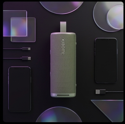 Xiaomi Sound Outdoor 30W głośnik Bluetooth IP67 zielony, 12h grania, TWS, BT 5.4 — ujęcie 6