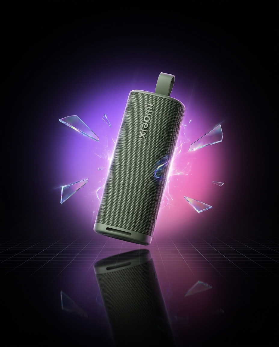 Xiaomi Sound Outdoor 30W głośnik Bluetooth IP67 zielony, 12h grania, TWS, BT 5.4 — ujęcie 1