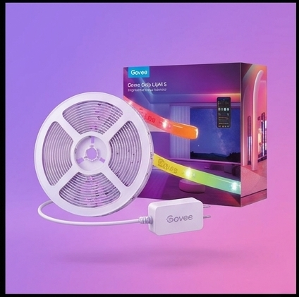 Govee H612A Taśma LED 5m RGBIC Wi-Fi Bluetooth, sterowanie głosem, 64 sceny, synchronizacja z muzyką — ujęcie 2