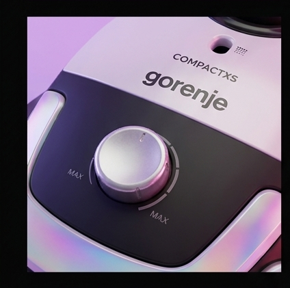 Gorenje VCEA11CXWII odkurzacz workowy 750W filtr HEPA 2L biały cichy kompaktowy — ujęcie 4