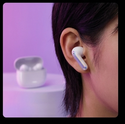 Xiaomi Redmi Buds 8 Lite słuchawki TWS białe ANC 42dB Bluetooth 5.4 do 36h — ujęcie 7