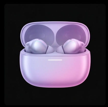 Xiaomi Redmi Buds 8 Pro TWS słuchawki bezprzewodowe Glacier Blue ANC 55dB LDAC Dolby Audio Bluetooth 5.4 IP54 — ujęcie 2