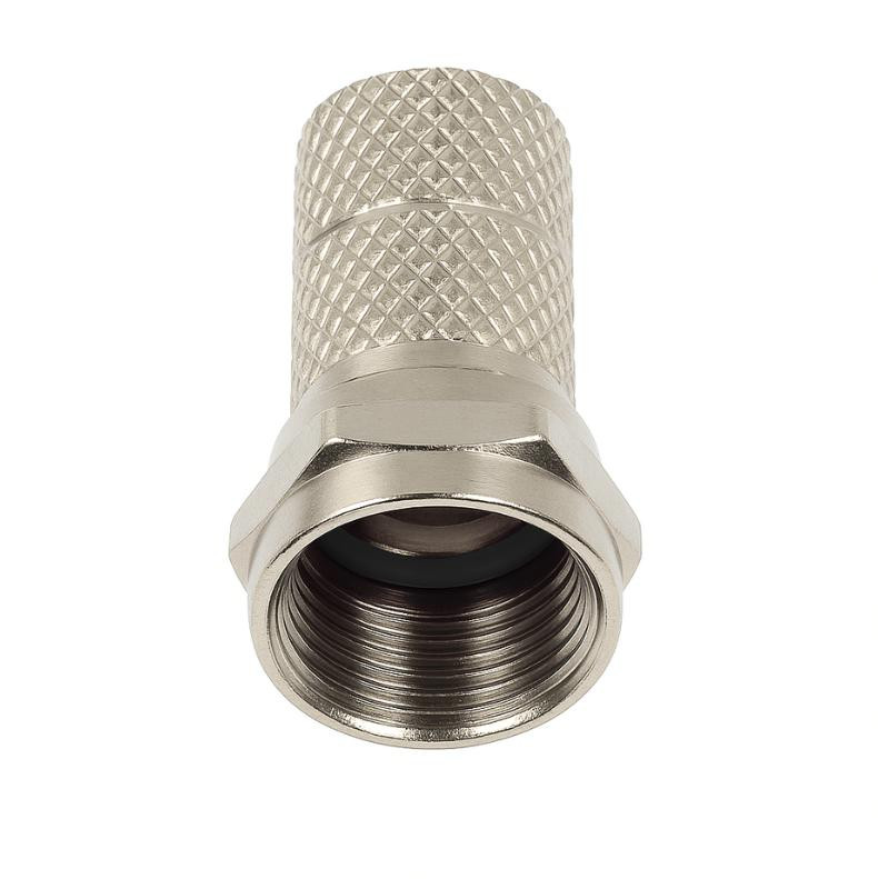 Wtyk F na RG-6 FG06-100 1szt. Wtyk F na RG-6 FG06-100 1szt.