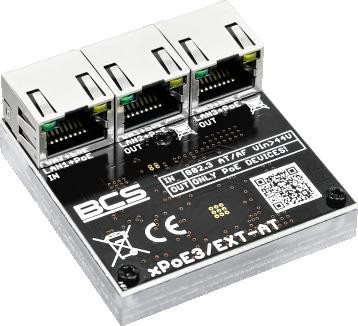 Switch POE BCS POWER BCS-xPoE3/EXT-AT Switch POE BCS POWER BCS-xPoE3/EXT-AT
