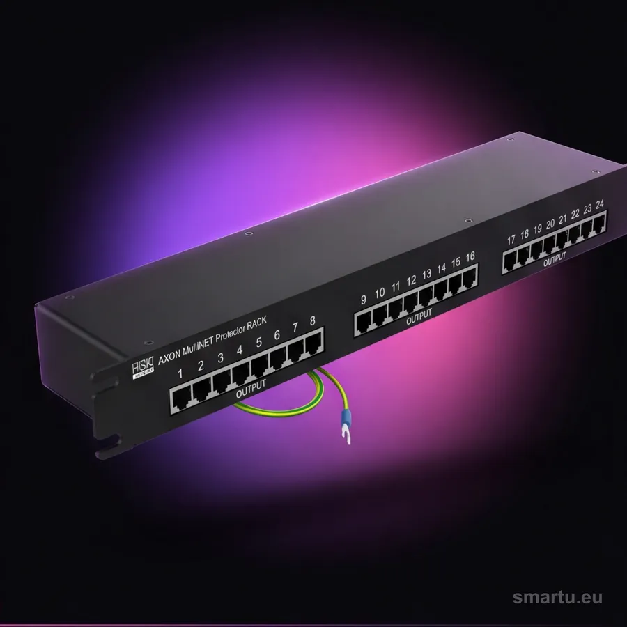 OGRANICZNIK PRZEPIĘĆ AXON-MULTINET-24 ETHERNET RACK OGRANICZNIK PRZEPIĘĆ AXON-MULTINET-24 ETHERNET RACK
