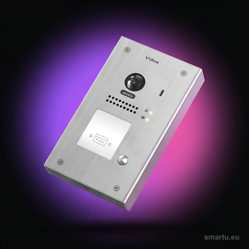 VIDOS DUO S1201A stacja bramowa wideodomofonowa 2 Mpix RFID IP54 montaż podtynkowy VIDOS DUO S1201A stacja bramowa wideodomofonowa 2 Mpix RFID IP54 montaż podtynkowy