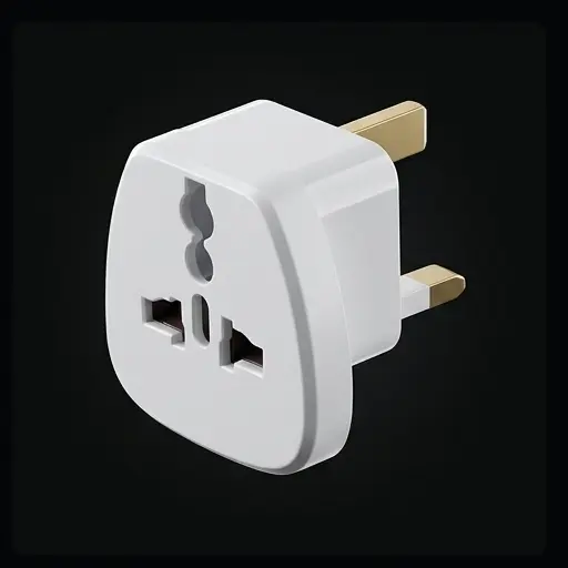 Adapter sieciowy Prolech, wtyk UK na gniazdo uniwersalne (PL, USA, UK) z uziemieniem, 13A biały - galeria 1 | smartu.eu Adapter sieciowy Prolech, wtyk UK na gniazdo uniwersalne (PL, USA, UK) z uziemieniem, 13A biały - galeria 1 | smartu.eu