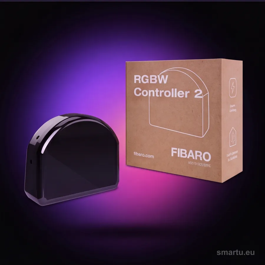 FIBARO RGBW Controller 2 FGRGBWM-442 sterownik taśm LED Z-Wave 4 kanały 12 24V FIBARO RGBW Controller 2 FGRGBWM-442 sterownik taśm LED Z-Wave 4 kanały 12 24V