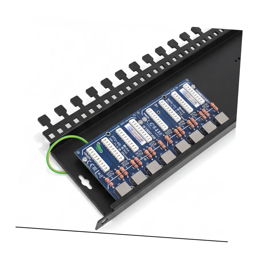 8-kanałowe zabezpieczenie IP serii EXTREME z ochroną PoE EWIMAR PTU-58R-EXT/PoE 8-kanałowe zabezpieczenie IP serii EXTREME z ochroną PoE EWIMAR PTU-58R-EXT/PoE