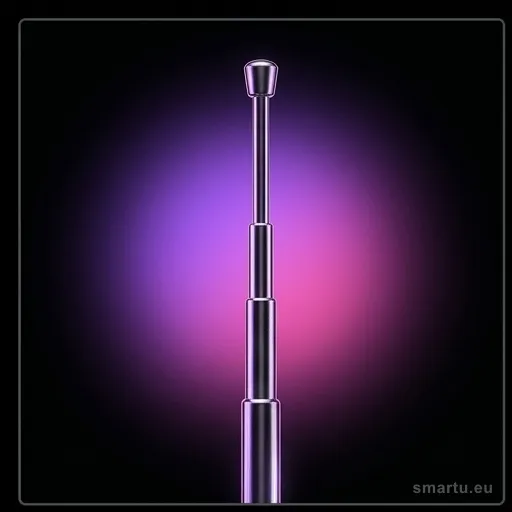 Antena teleskopowa N1011 59,5cm, zamiennik do radia, TV, sprzętu audio — ujęcie 1