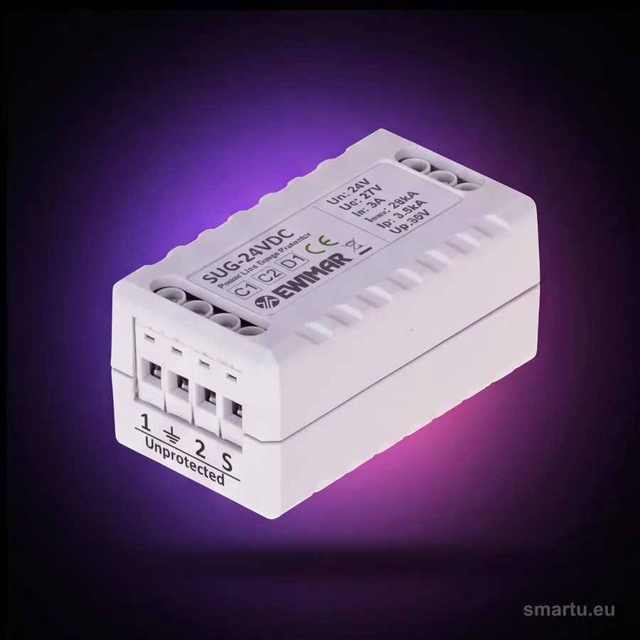 Zabezpieczenia linii zasilającej 24V DC EWIMAR SUG-24VDC Zabezpieczenia linii zasilającej 24V DC EWIMAR SUG-24VDC