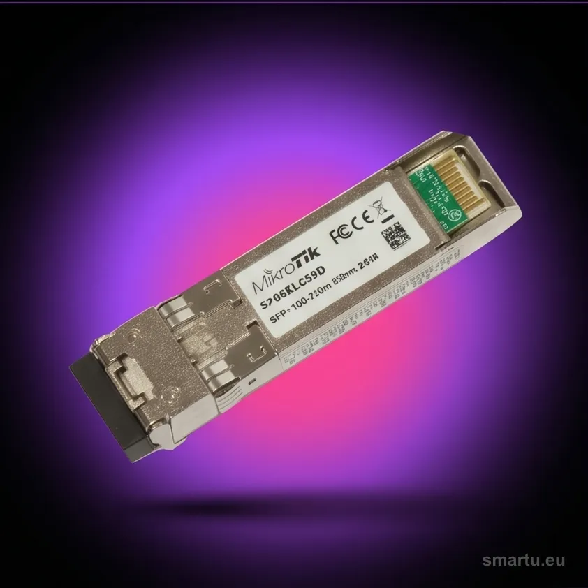 MODUŁ SFP+ MIKROTIK S+85DLC03D 10G MM 300m 850 nm MODUŁ SFP+ MIKROTIK S+85DLC03D 10G MM 300m 850 nm