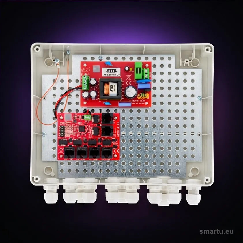 SWITCH ZEWNĘTRZNY 5-PORTOWY POE DO 5 KAMER IP ATTE IP-5-11-L2 SWITCH ZEWNĘTRZNY 5-PORTOWY POE DO 5 KAMER IP ATTE IP-5-11-L2