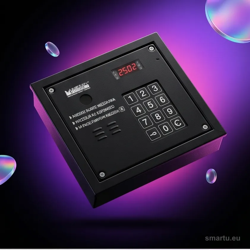Laskomex CP-2503R czarna Panel audio z czytnikiem kluczy RFID Laskomex CP-2503R czarna Panel audio z czytnikiem kluczy RFID