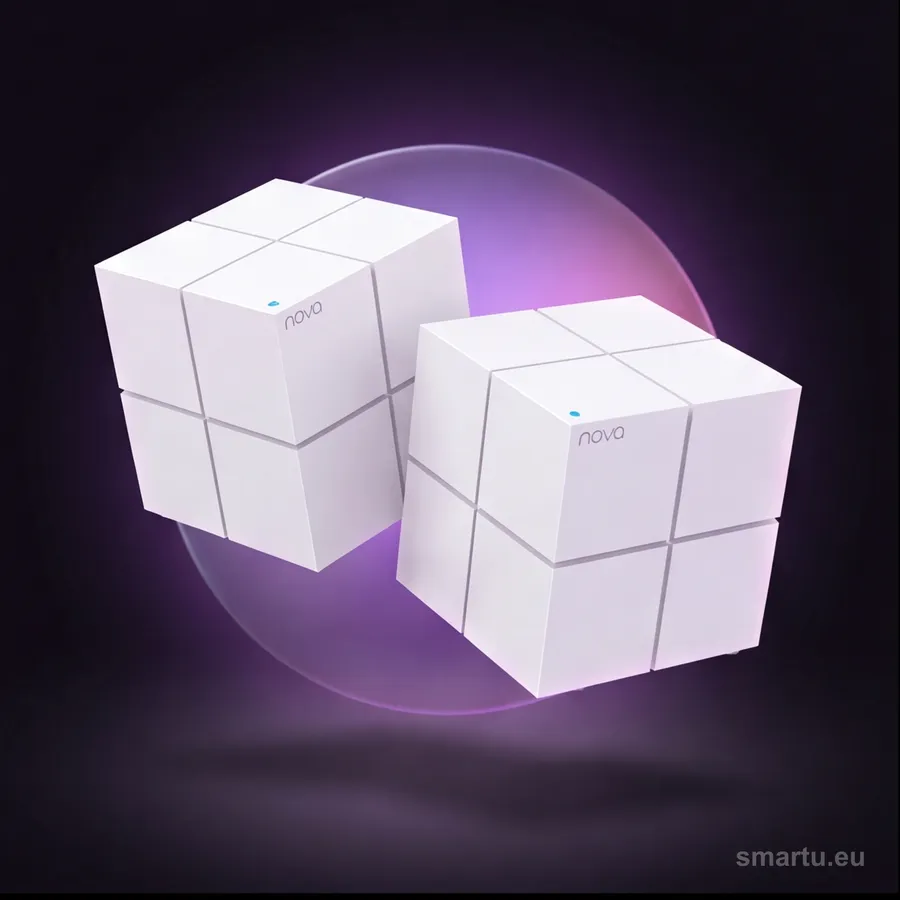 Tenda Nova MW6 3-pack, domowy system mesh Wi-Fi AC1200, zasięg do 500 m², sterowanie aplikacją Tenda Nova MW6 3-pack, domowy system mesh Wi-Fi AC1200, zasięg do 500 m², sterowanie aplikacją