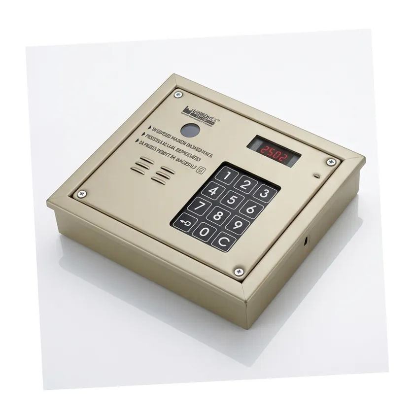 Laskomex CP-2503R beżowy Panel audio z czytnikiem kluczy RFID Laskomex CP-2503R beżowy Panel audio z czytnikiem kluczy RFID