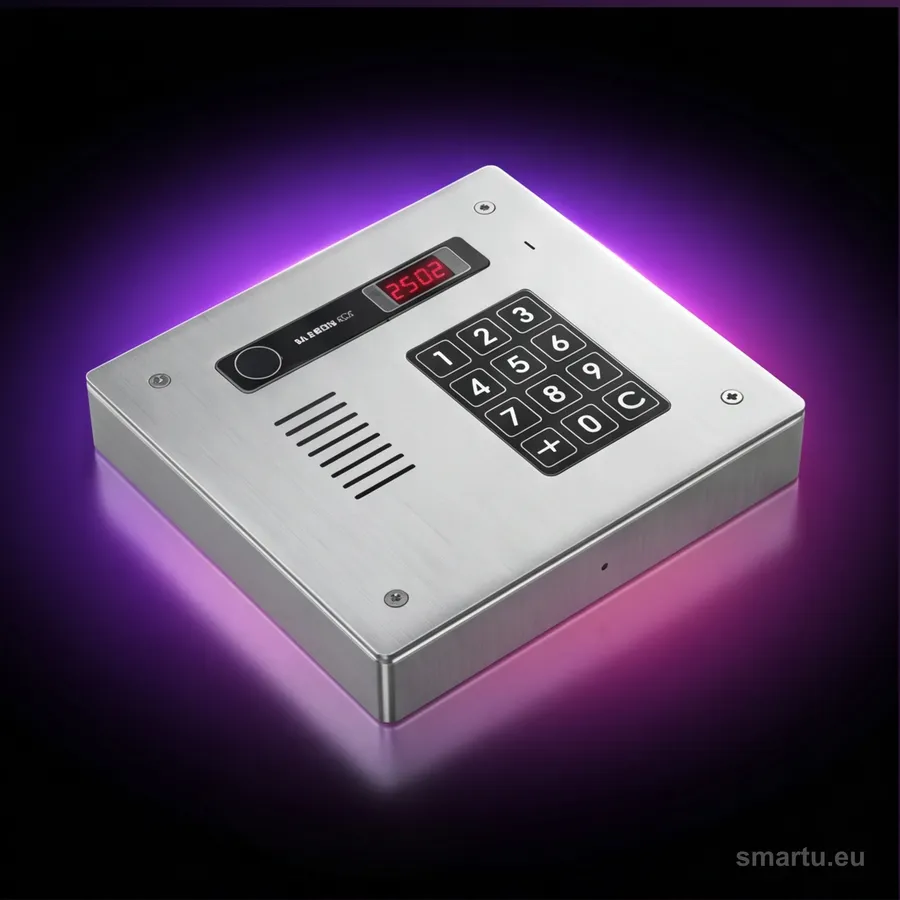 Laskomex CP-2513R INOX panel domofonowy poziomy czytnik RFID 125 kHz 255 abonentów stal nierdzewna