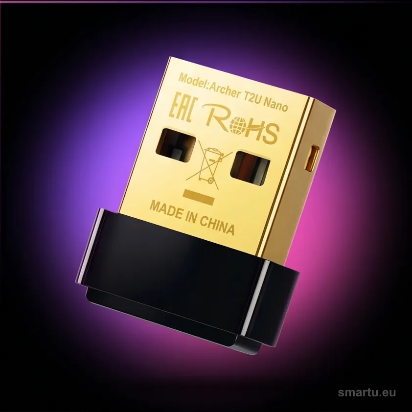ADAPTER WLAN USB TP-LINK ARCHER T2U NANO, ujęcie 1