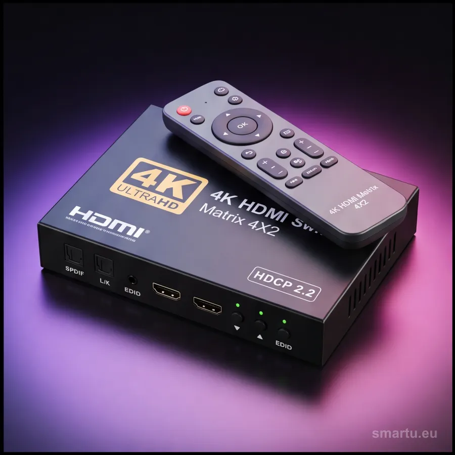 PRZEŁĄCZNIK SWITCH HDMI HDMI-SW-4/2MATRIX