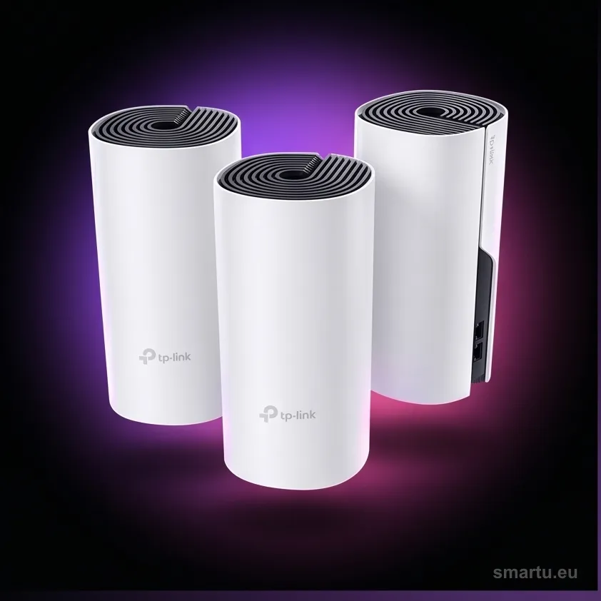 TP-Link Deco P9 3-pack mesh WiFi AC1200 PowerLine AV1000 do 560m² Gigabit Ethernet