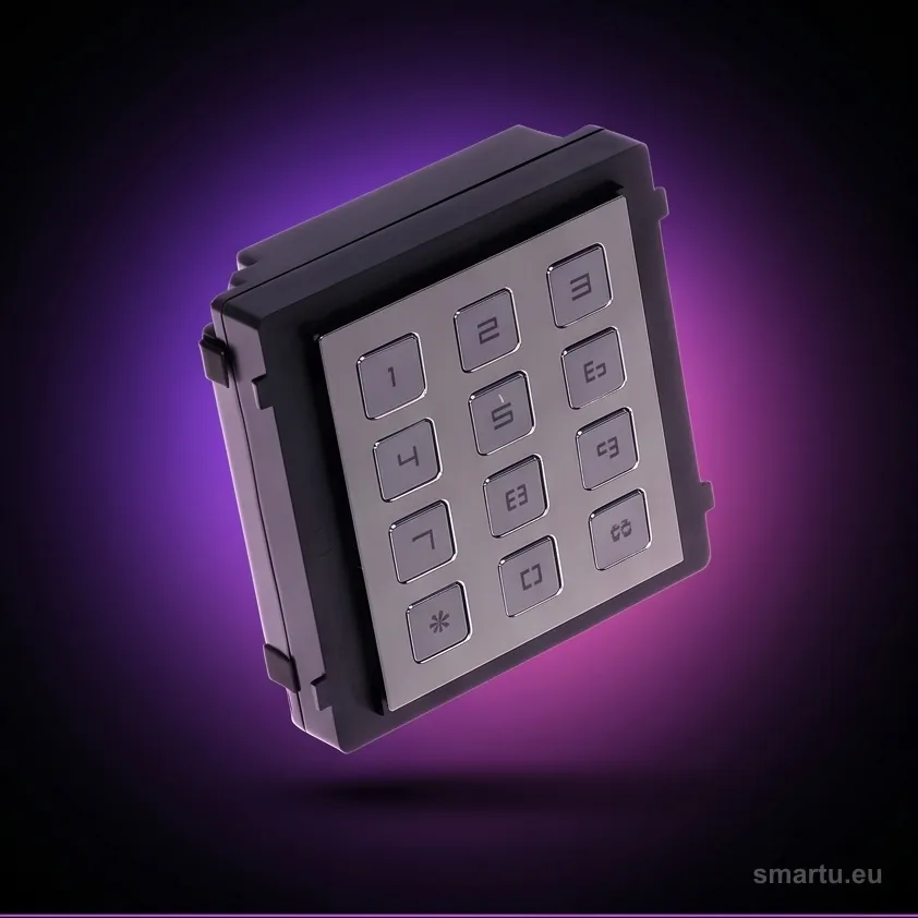 Hikvision DS-KD-KP moduł klawiatury numerycznej wideodomofon IP modularny IP65 IK07 kod dostępu 12 klawiszy Hikvision DS-KD-KP moduł klawiatury numerycznej wideodomofon IP modularny IP65 IK07 kod dostępu 12 klawiszy