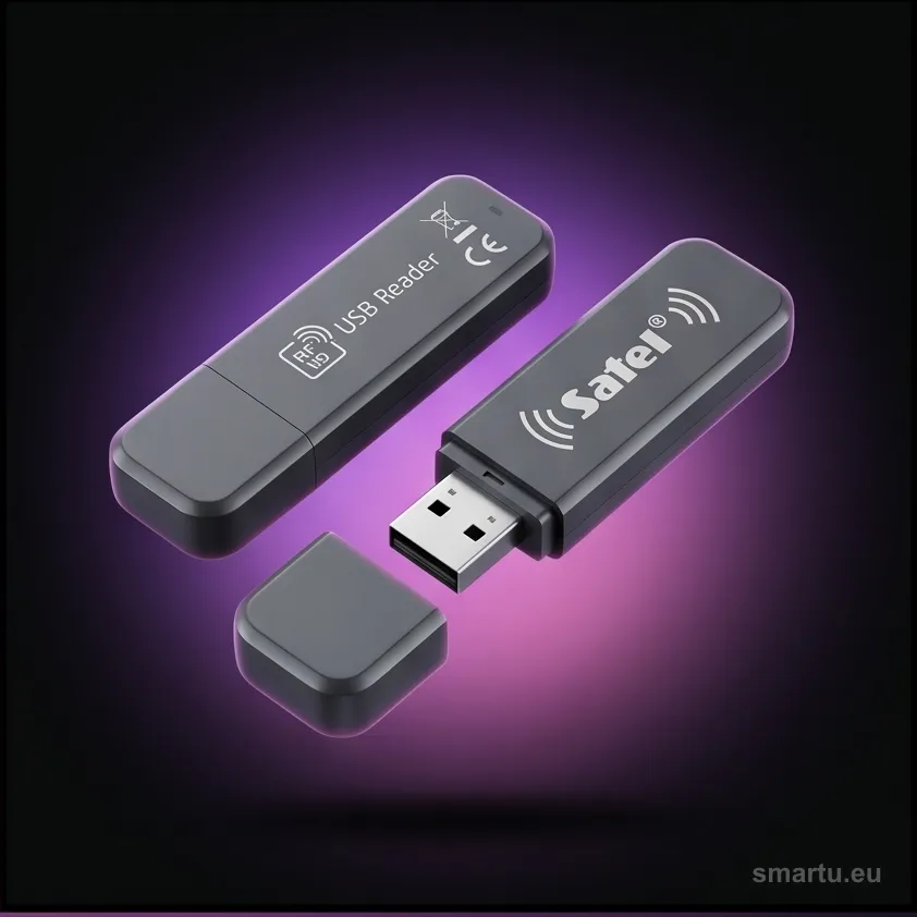 SATEL PRZENOŚNY CZYTNIK KART ZBLIŻENIOWYCH CZ-USB-1
